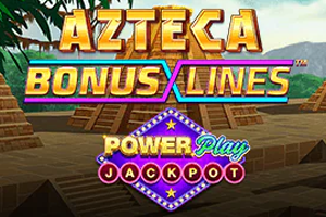 Azteca Bonus Lines Powerplay Jackpot